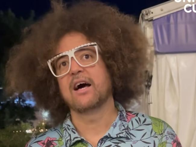 Redfoo was also at the United Cup in Sydney