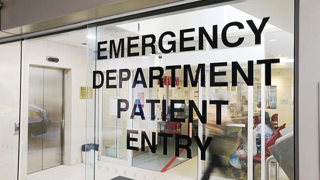 The entrance to the Royal Hobart Hospital emergency department. Picture: MATHEW FARRELL