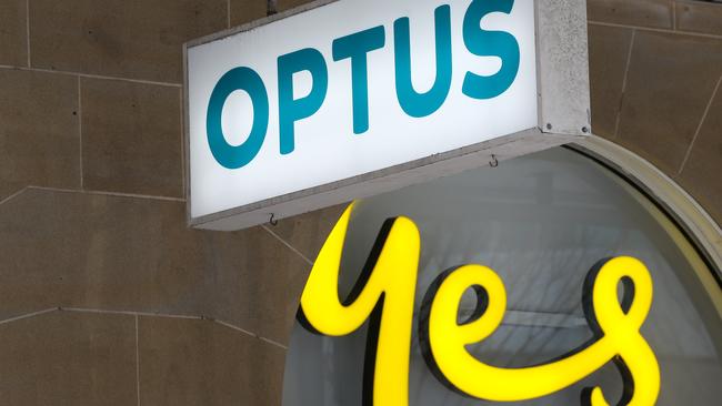 An Optus store on Sydney's North shore. Picture: NCA Newswire/ Gaye Gerard