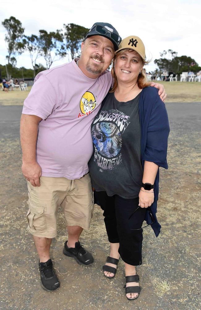 Jeff Lowe and Teresa Pete at Meatstock, Toowoomba Showgrounds. Picture: Patrick Woods.