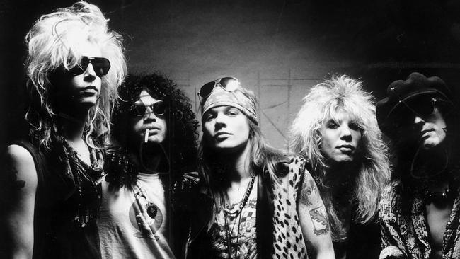 Classic line-up ... original members Duff McKagan, Slash, Axl Rose, Steve Adler and Izzy Stradlin.