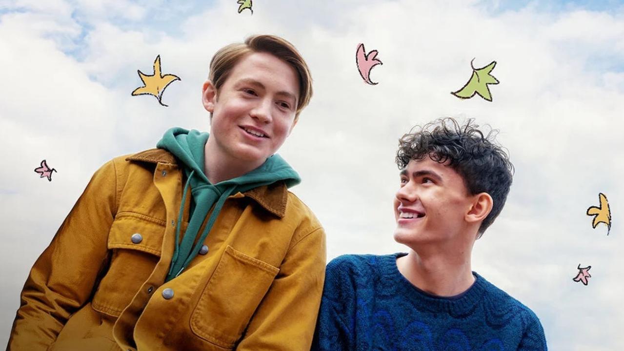 Heartstopper stars Joe Lock and Kit Connor. Picture: Netflix