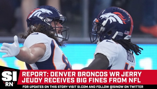 NFL fines Broncos WR for contacting official