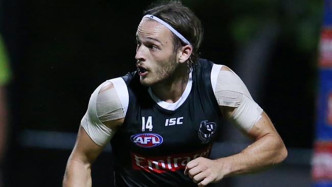 James Aish has had a strong year for the Magpies. Picture: Michael Klein