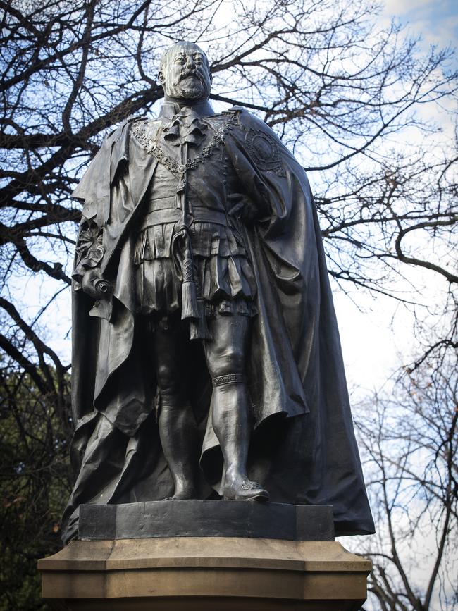 EMPIRE:Edward VII at Franklin Square. Picture: Chris Kidd