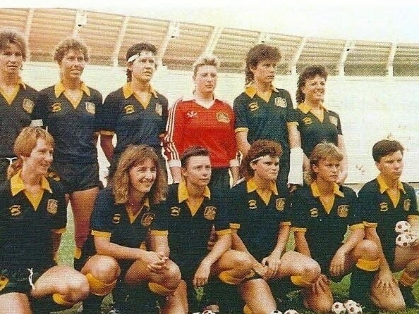 Australia’s 1988 ‘pilot’ World Cup team. Picture: Deb Nichols