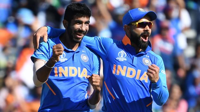 Indian fast bowler Jasprit Bumrah has thrived under Virat Kohli’s leadership. Picture: AFP