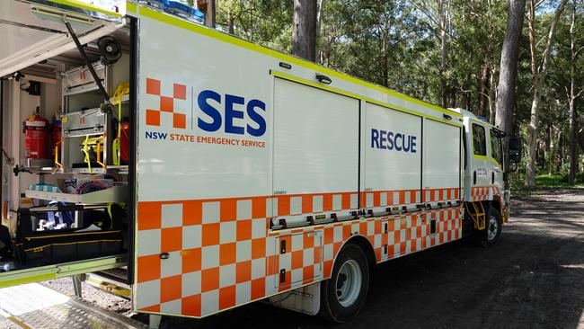 SES Coffs Harbour unit has taken delivery of a brand new truck with equipment for all expected situations. Picture: Chris Knight