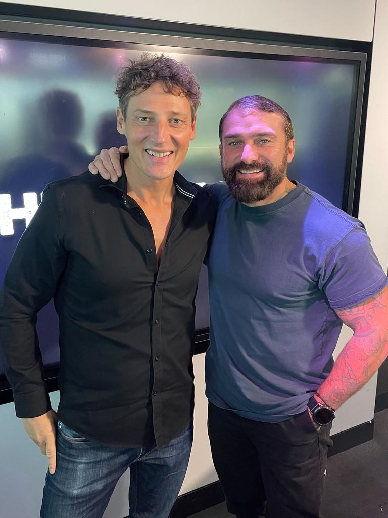 Watts (left) is the latest guest on Ant Middleton’s podcast.