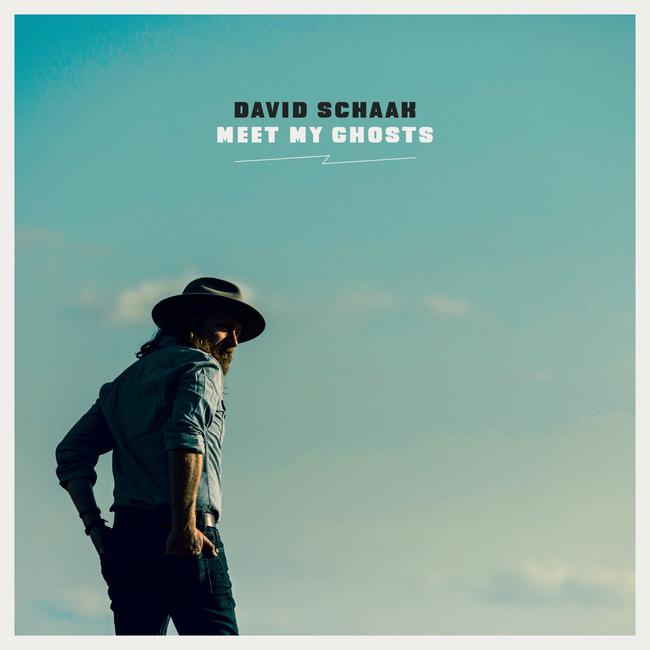 Artwork for 'Meet My Ghosts', an album by David Schaak released in 2020.