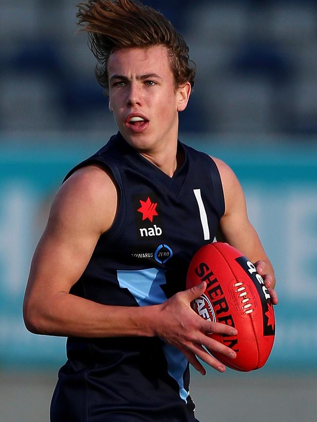 Callum Brown in action for Vic Metro. Picture: Mark Dadswell