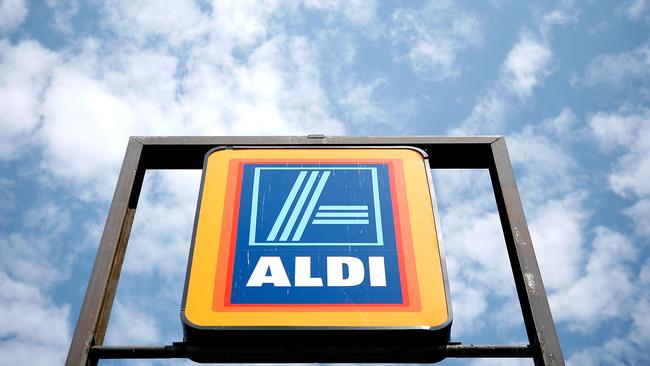 German supermarket Aldi has come near to the bottom of the rankings in a report about healthy eating initiatives at our big retailers. Picture: Alex Wong AFP / Getty Images