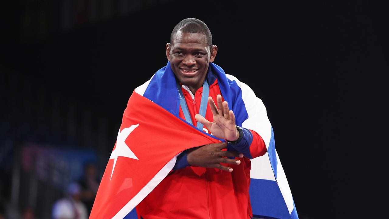 The 41-year-old Cuban made history. Photo by Sarah Stier/Getty Images