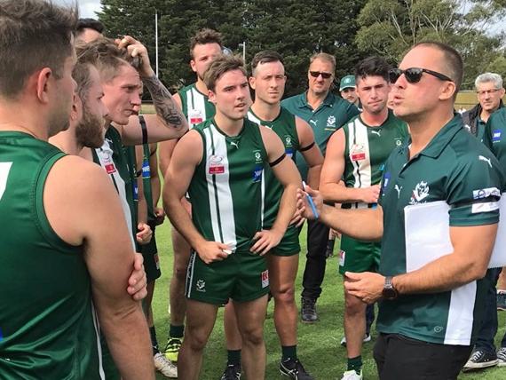 Wantirna South coach Steve Cochrane calls the shots this year. Picture: Adrian Waller