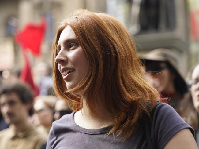 Ms Duff is the national co-convener of the Students for Palestine movement. Picture: Valeriu Campan