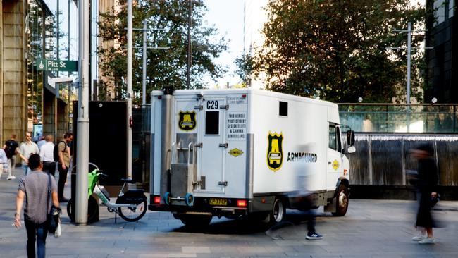 An Easter ultimatum has been set for a $26m deal for cash-in-transit firm Armaguard. Picture: NCA NewsWire / Nikki Short