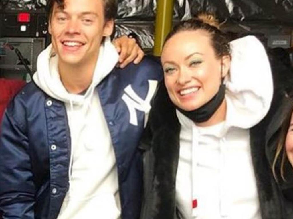 Olivia Wilde and Harry Styles met on set of Don’t Worry Darling in late 2020. Picture: alicomedy/Instagram