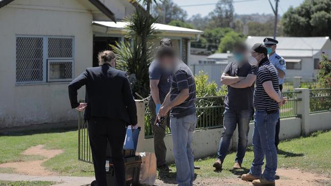 Police seized electronics and other items of interest from a home in Wellington after Hegedus was arrested. Picture: NSW Police