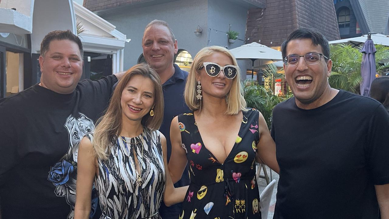Paris Hilton was in Miami to DJ at the convention.