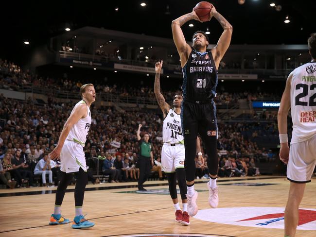 The athletic Ashley last played in the NBL with New Zealand Breakers. Picture: AAP