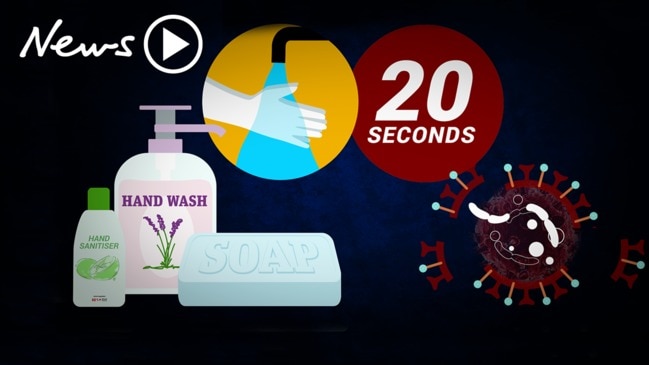 See how soap rips apart coronavirus