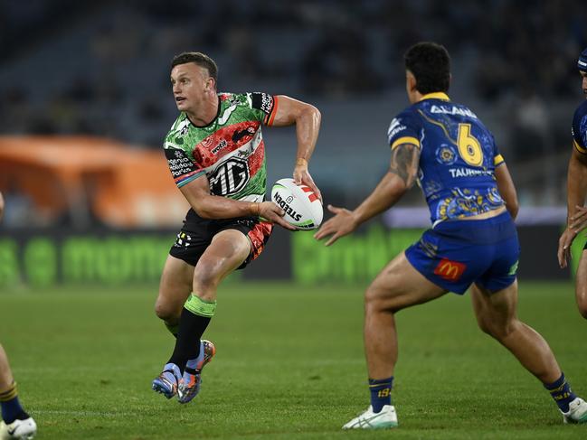 Jack Wighton was forced from the field after a head knock and failed his HIA. Picture: NRL Imagery