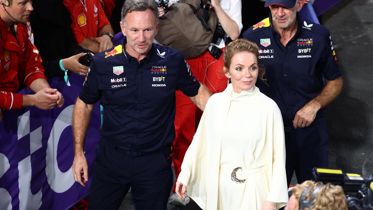 The couple made quite a public display. Photo by Clive Rose/Getty Images.