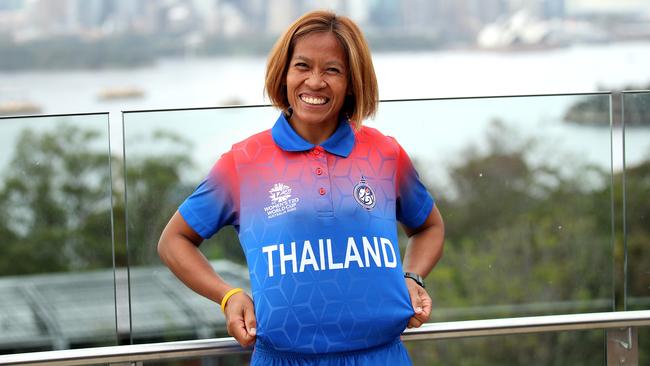 Captain Sornnarin Tippoch embodies the carefree spirit with which Thailand plays. Picture. Phil Hillyard