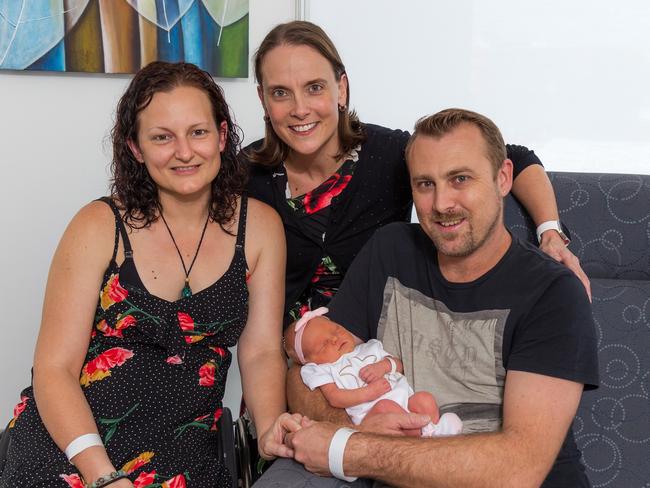 Paralympic basketball player gives birth naturally on Gold Coast | news ...