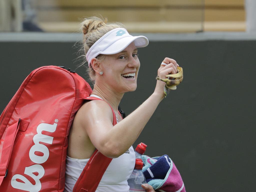 Riske was ecstatic with her win.
