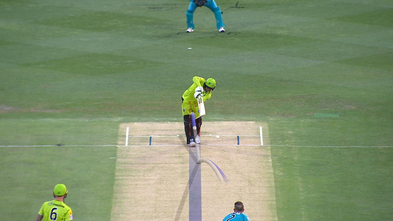Khawaja wasn't given out by the umpire.
