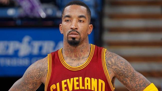 JR Smith has been left red-faced after the incident against the Bucks.