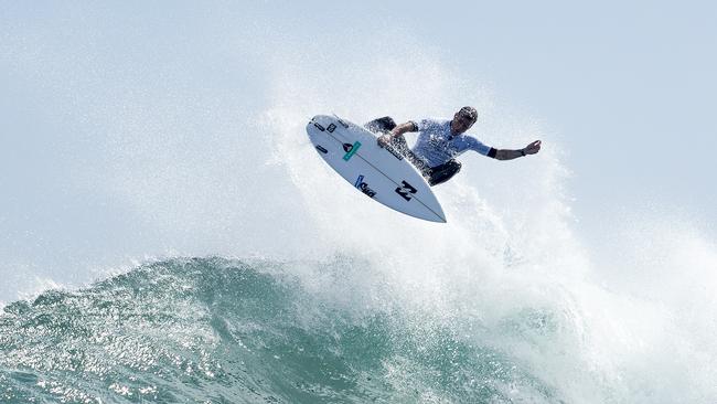 Jack Freestone of Australia winning Heat 3 of Round One of the Drug Aware Margaret River Pro at North Point, Australia. Picture: WSL