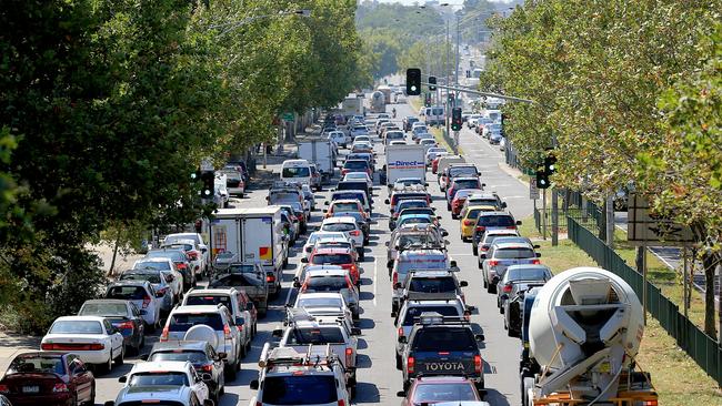 Melbourne’s traffic woes could worsen after the pandemic. Picture: Mark Stewart