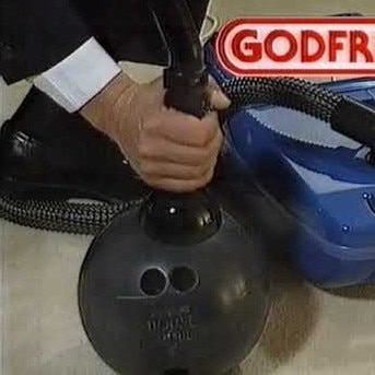 This clip of a vacuum sucking up a bowling ball was an iconic Godfreys marketing campaign.