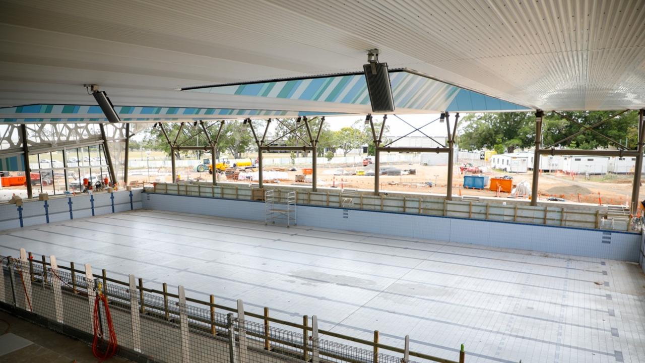 See inside the anticipated Aquatic Centre.