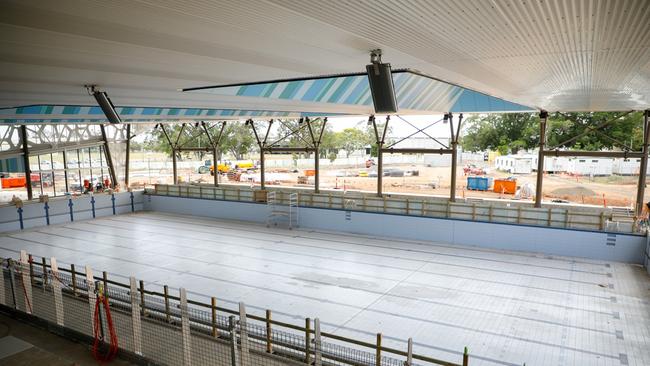 See inside the anticipated Aquatic Centre.