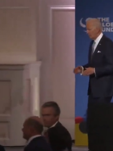 US President Joe Biden Appears To Get Confused On Where To Exit The ...