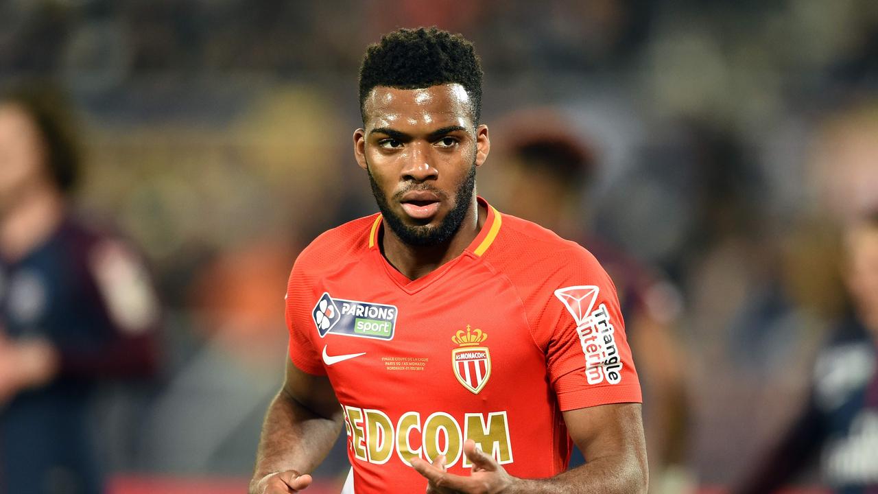 Monaco's French midfielder Thomas Lemar