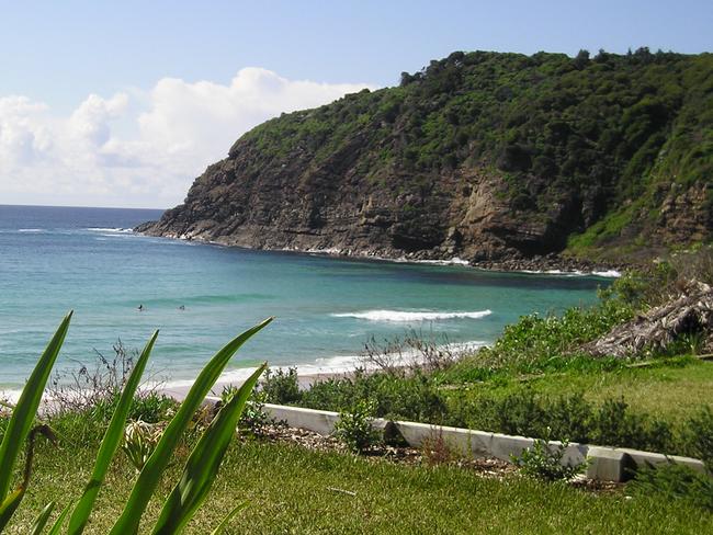 The view from Azure beachfront villas at Boomerang Beach Credit: Debra Solomon