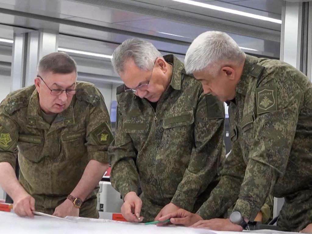 Defence Minister reappears but Putin in hiding after rebellion