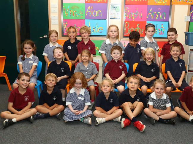 Wallington Primary School 2025 Prep T front Bodhi Bigham, Jack Kerr, Alice Malady-Foley, Raphi Gregor, Vinnie Kallady, Boston Duvoisin, Jack Wilson. Middle Harlow Bigham, Alan Sheedy, Iliana Lalic, Jude Malady-Foley, Kieran Bourke, Lukas Helson-Lucy.  Back Zahli Laux, Penelope Alesios, Alby Dalton, Anna Laursen, Marcelo Ghelfi, Maggie McRoe, Ashton Schneider