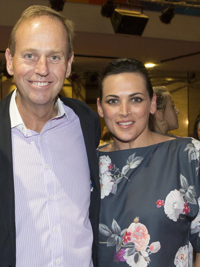 Mike Smithson and Rosanna Mangiarelli. Picture: Advertiser Library