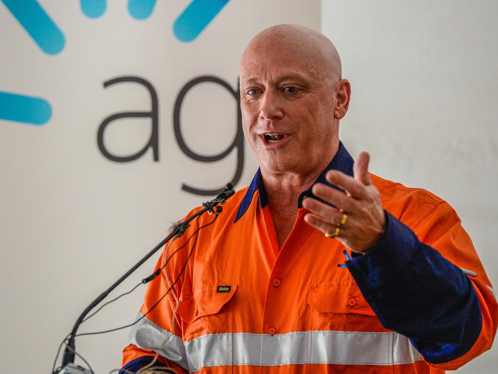 AGL CEO Andy Vesey has come under fire from former PM Tony Abbott. Picture: AAP/Roy Vandervegt