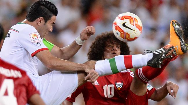 Omar Abdulrahman was in dazzling form for UAE against Iran.