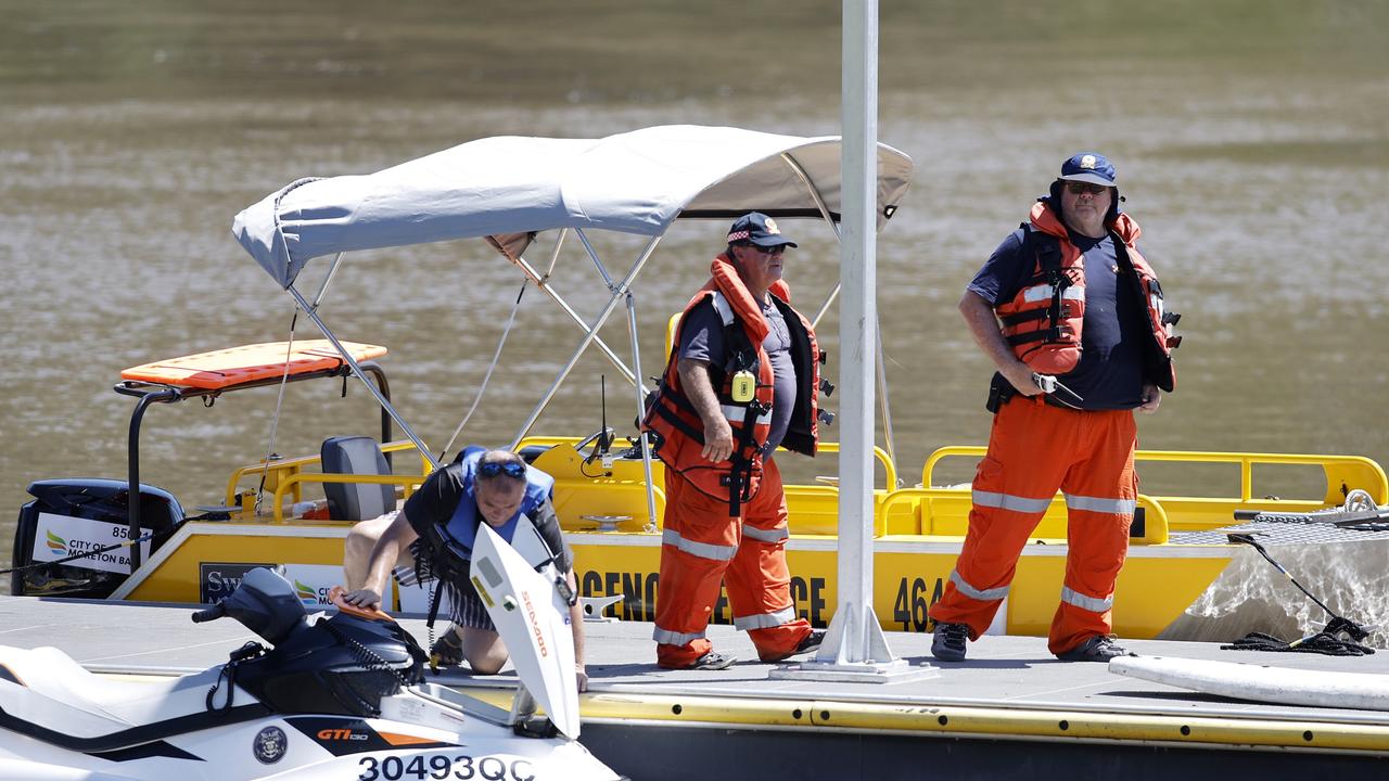 An extensive three-day search was carried out around Jindalee in an attempt to find the missing man’s body. Picture: NewsWire/Josh Woning