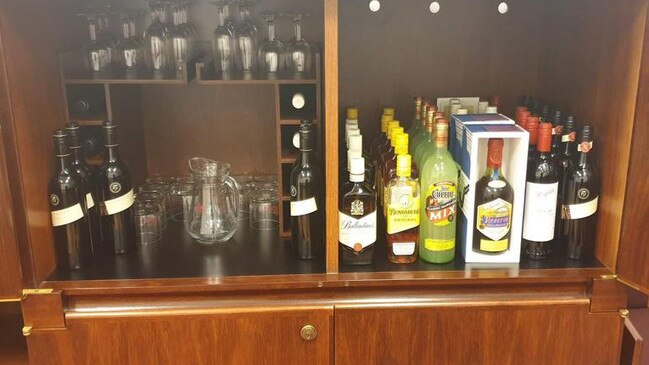 A picture of Senator McMahon's cabinet in Parliament House. Picture: Brad Gaddes