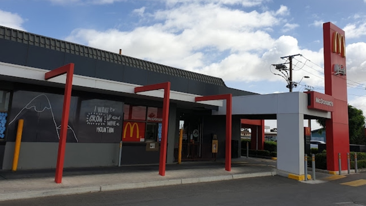 The McDonald’s outlet at Croydon.