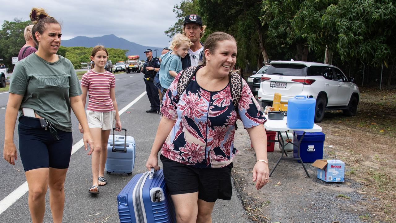 Those displaced by Jasper could once again come under fire from another cyclone. Picture: NCA NewsWire / Brian Cassey