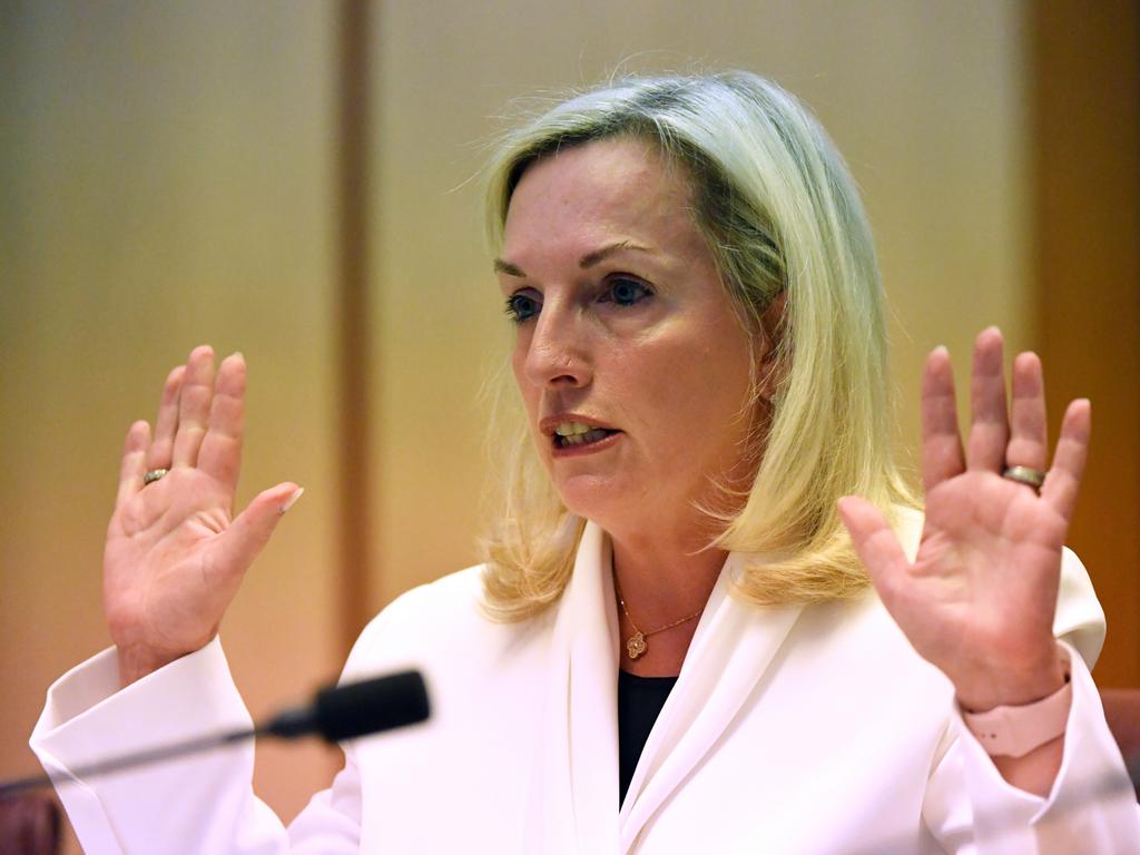 Former Australia Post chief executive Christine Holgate gave evidence to a Senate inquiry investigating her controversial departure.